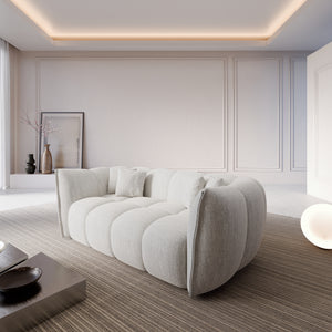 STRUCTURED FABRIC White
