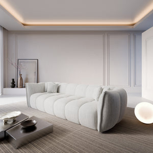 STRUCTURED FABRIC White