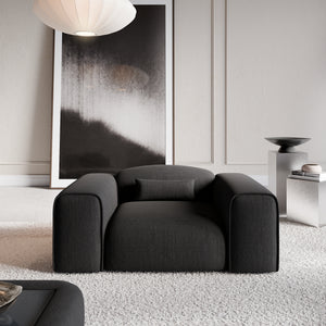 STRUCTURED FABRIC Black