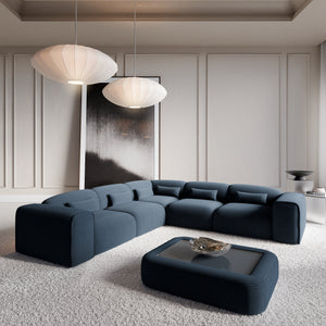 CORD VELVET Dark Blue