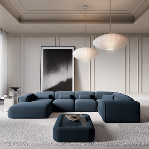CORD VELVET Dark Blue