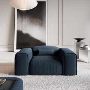 CORD VELVET Dark Blue