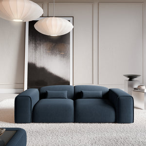 CORD VELVET Dark Blue