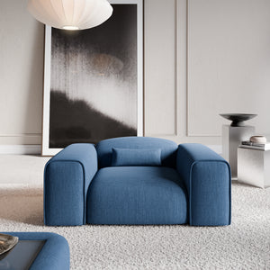 STRUCTURED FABRIC Dark Blue