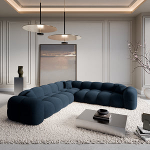 CORD VELVET Dark Blue