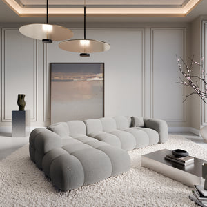 CORD VELVET Light Grey
