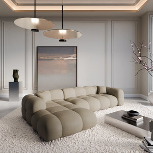 REAL LEATHER Dark Beige