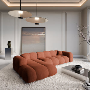 STRUCTURED FABRIC Terracotta