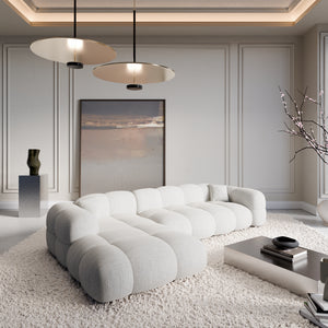 STRUCTURED FABRIC White