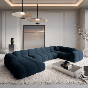 CORD VELVET Dark Blue