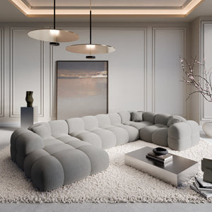 CORD VELVET Light Grey