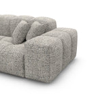 Sofa Brioni 4 Seater - BOUCLE COCO Off Grey - Closeup