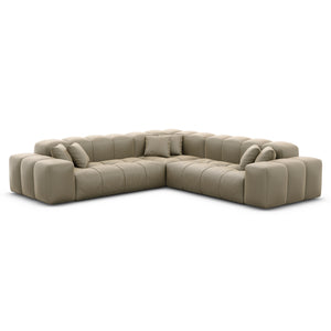REAL LEATHER Dark Beige