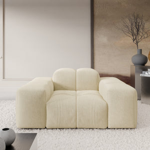 CORD VELVET Light Beige