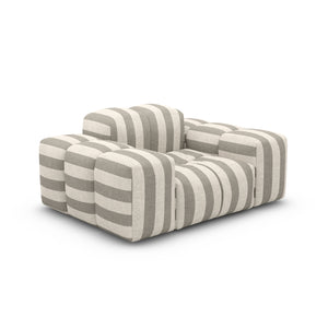 LINEN Stripes Beige Sand