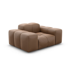 REAL LEATHER Choco Brown