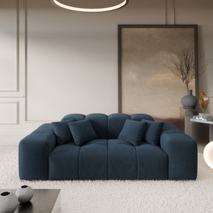 CORD VELVET Dark Blue