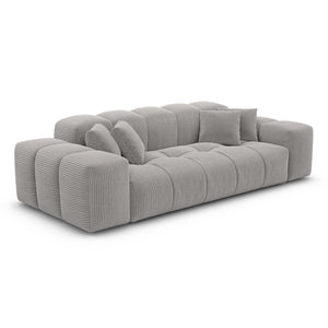 CORD VELVET Light Grey