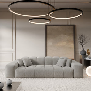 CORD VELVET Light Grey