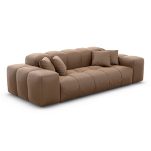REAL LEATHER Choco Brown