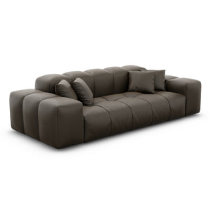REAL LEATHER Dark Brown