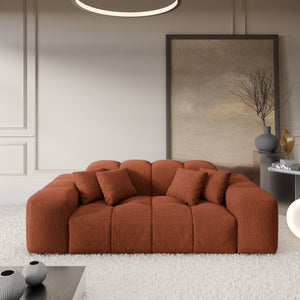 STRUCTURED FABRIC Terracotta