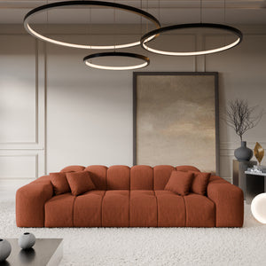 STRUCTURED FABRIC Terracotta