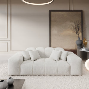 STRUCTURED FABRIC White