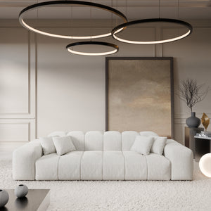 STRUCTURED FABRIC White