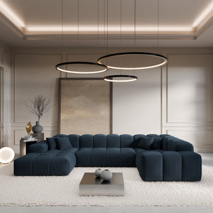 CORD VELVET Dark Blue