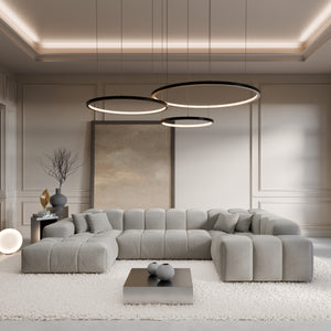 CORD VELVET Light Grey