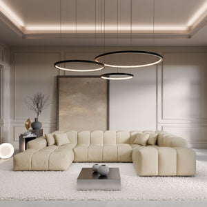 REAL LEATHER Beige