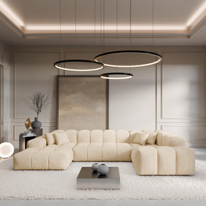 STRUCTURED FABRIC Cream
