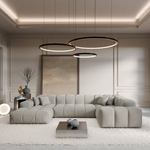 STRUCTURED FABRIC Light Grey
