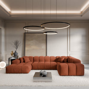 STRUCTURED FABRIC Terracotta