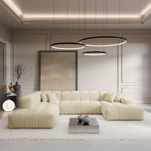 CORD VELVET Light Beige