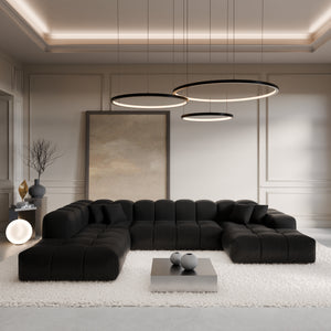 REAL LEATHER Black