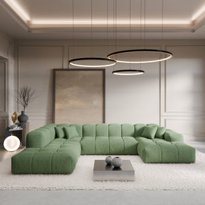 STRUCTURED FABRIC Green