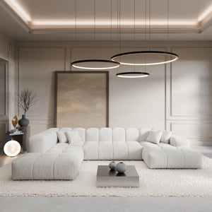 STRUCTURED FABRIC White