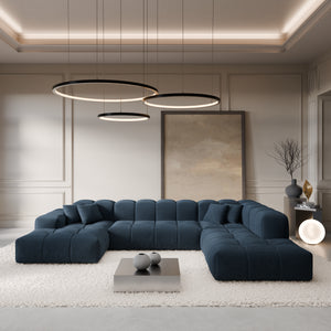 CORD VELVET Dark Blue