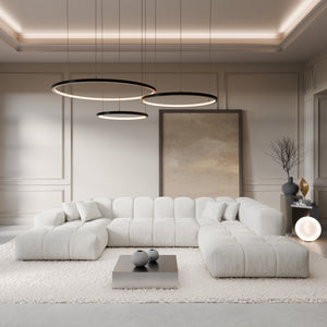 STRUCTURED FABRIC White