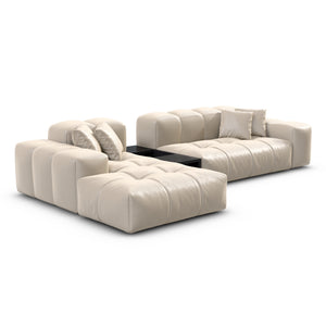 REAL LEATHER Beige