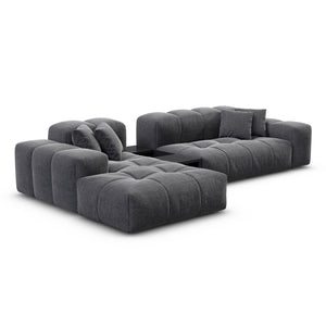 STRUCTURED FABRIC Anthrazit