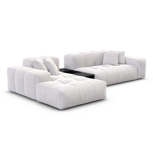 STRUCTURED FABRIC White