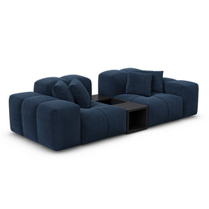 CORD VELVET Dark Blue