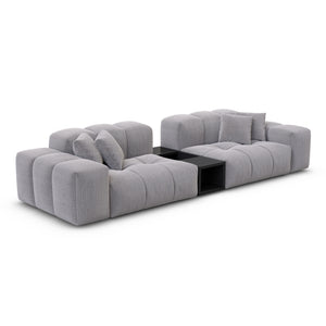 CORD VELVET Light Grey