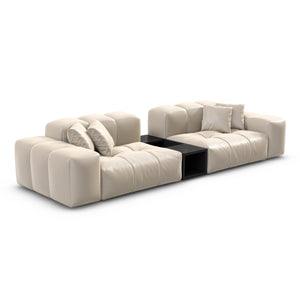 REAL LEATHER Beige