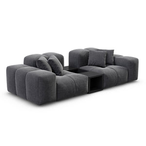 STRUCTURED FABRIC Anthrazit