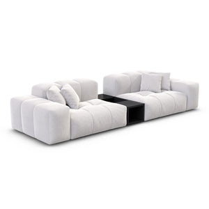 STRUCTURED FABRIC White