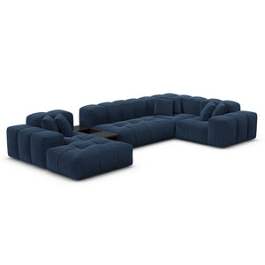 CORD VELVET Dark Blue